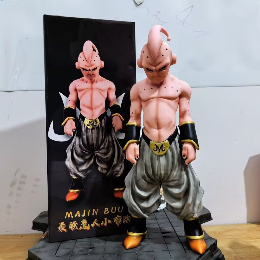 Dragon Ball BUU BU รุ่นแรก Strongest Demon Little BUU 37 ซม.ยืนอะนิเมะรูปลักษณะของขวัญพร้อมสต็อก
