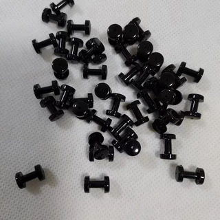 จิวหูตาไก่ จิวตาไก่ พลาสติก น้ำหนักเบา ใส่สบาย 1 ข้าง มีขนาด 3 mm. จิวหู ขยายหู
