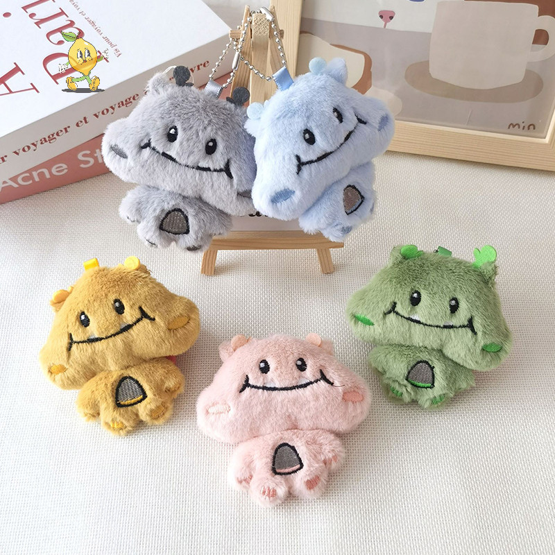 [mozh] น่ารัก ปากใหญ่มังกรจี้มินิตุ๊กตาตุ๊กตาการ์ตูนกระเป๋าเครื่องประดับของขวัญตุ๊กตาตุ๊กตาจี้พวงกุญแจของขวัญ [ไทย]