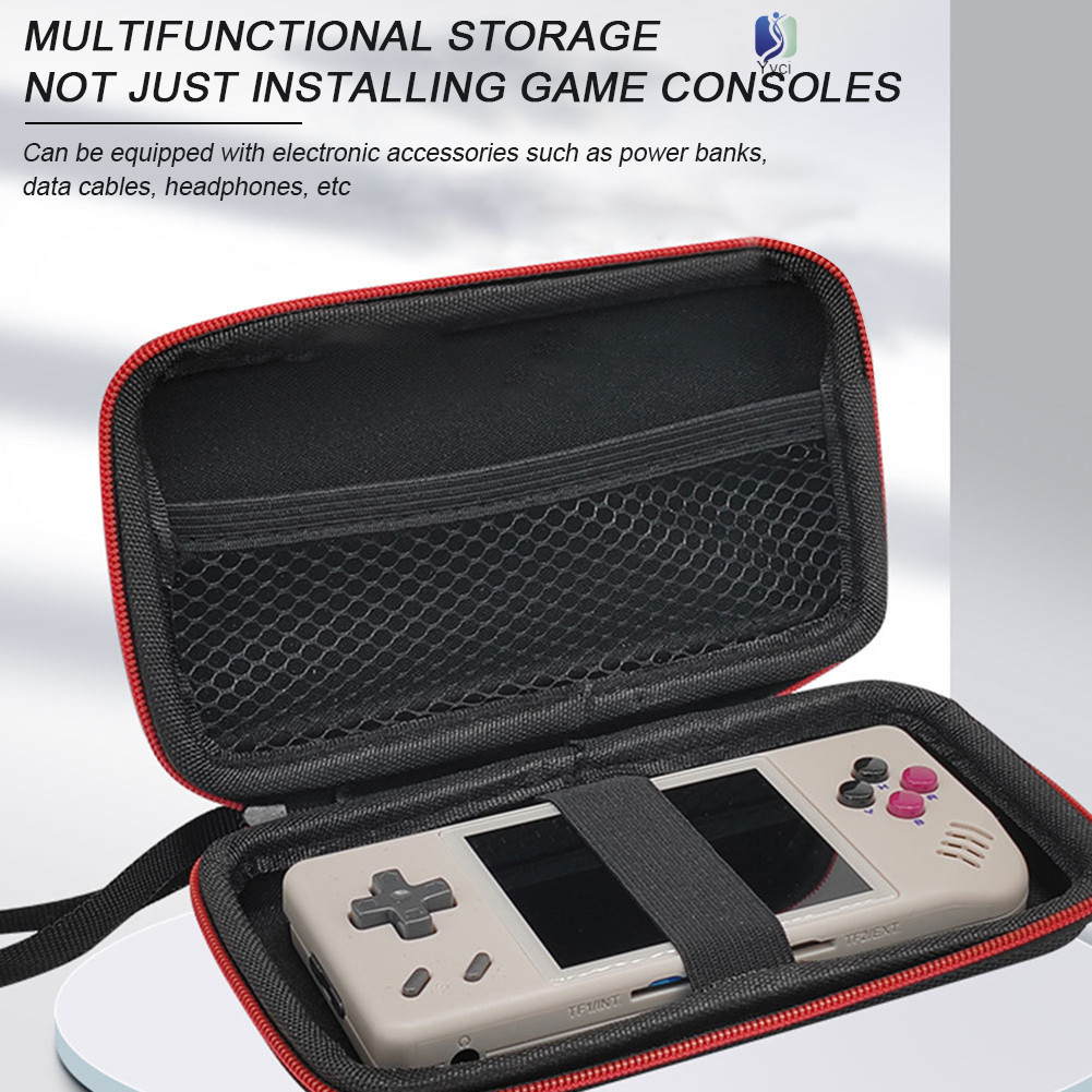กระเป๋าเก็บคอนโซลเกมมือถือสําหรับ RG28XX กระเป๋าสายเคเบิลที่ทนทานทนต่อแรงกดสําหรับคนรักเกม