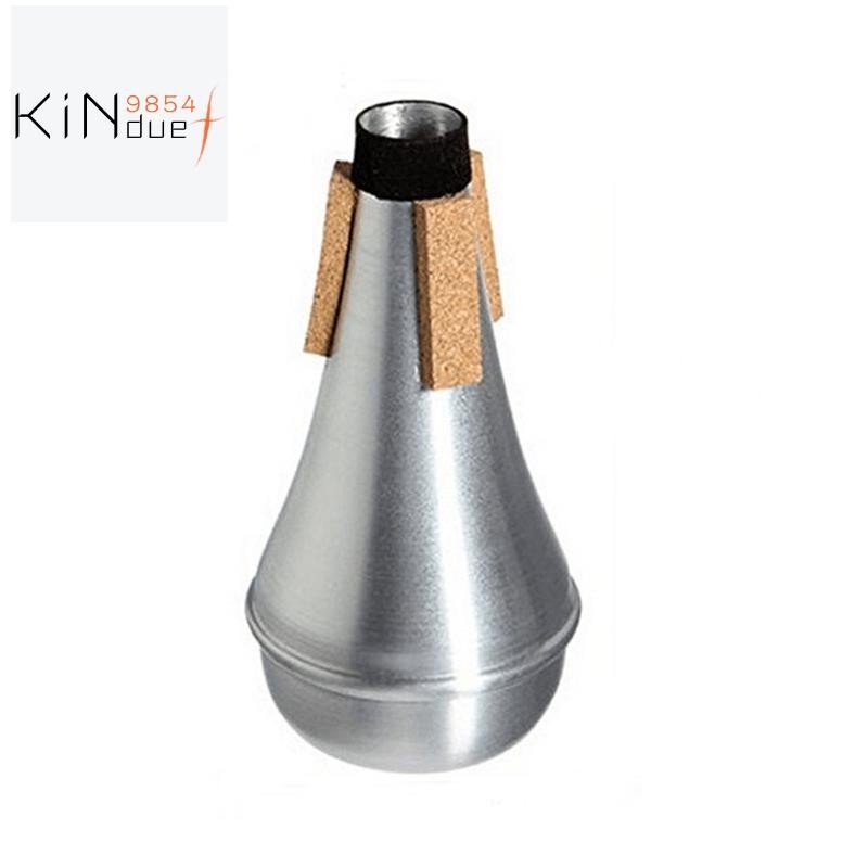【kindue9854f 】 Trumpet Mute , Aluminium Trumpet Practice Mute