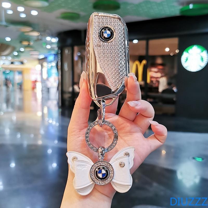 Soft TPU ฝาครอบกุญแจรถฝาครอบ Fob สําหรับ BMW G07 X7 X1 G70 LCI U11 7 Series 740i G09 XM X5 G18 F98 X4M G81 M3 I20 IX อุปกรณ์เสริม - รูปที่ 4