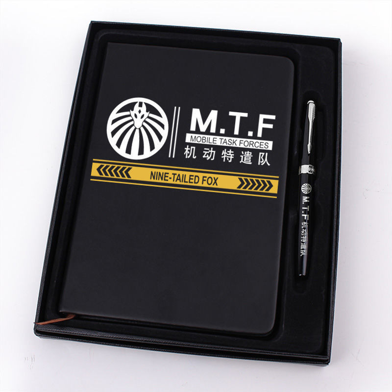 Scp Foundation Merchandise Nine-Tailed Fox Mobile Task Force cos Staff Handbook Notebook Notepad