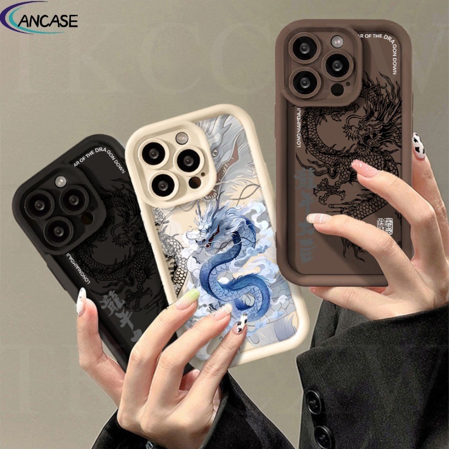 Cool China Dragon รูปแบบเคสโทรศัพท์สําหรับ Honor Magic 6 5 4 Pro X9 X7B X7 กันกระแทก Tpu ปกอ่อน