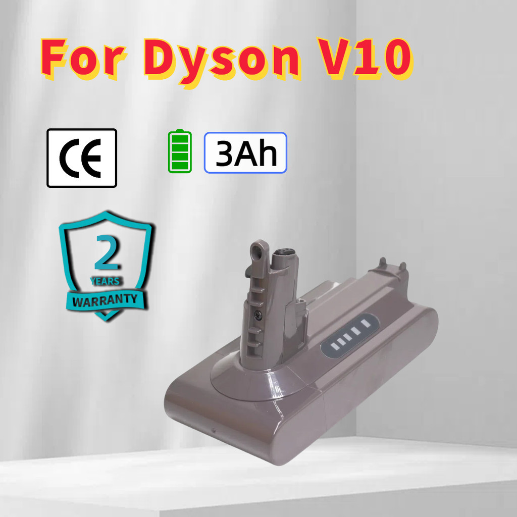 Applies to ใช้สำหรับ Dyson V10 เครื่องดูดฝุ่น 25.2V 3000mAh สำหรับ Battery Dyson SV12 V10 Animal