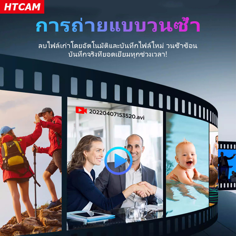 กล้องไร้สาย กล้อง กล้องจิ๋ว ติดหน้าอก ชัด 1080P Sport Action Camera Night Vision การบันทึกเสียง/วิดีโอ/การถ่ายภาพ