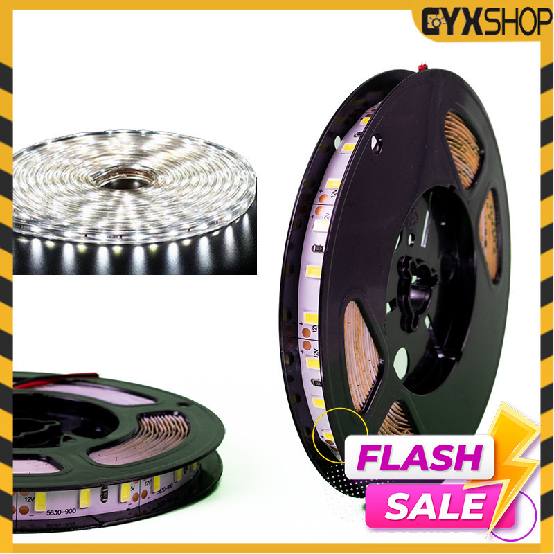 ไฟ led แบบเส้น ไฟเส้น 5630led Light STRIP ไฟริบบิ้น Room LIGHT แถบไฟ 12V 90LEDS/M พร้อมส่ง