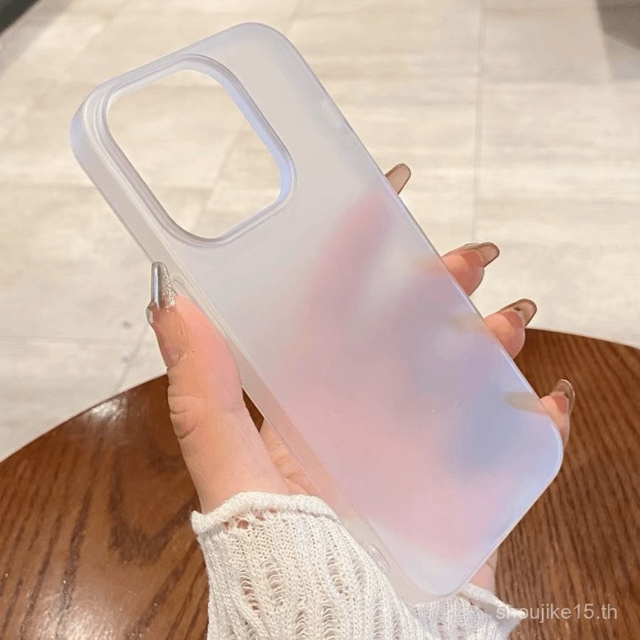 Simple โปร่งใส Frosted สําหรับ Iphone14/15Promax โทรศัพท์มือถือเกราะป้องกัน Apple 13/12 Soft Shell 11 Ultra-Thin Xs11 12 13 15 11pm 12pm 13pm 14pm 15pm