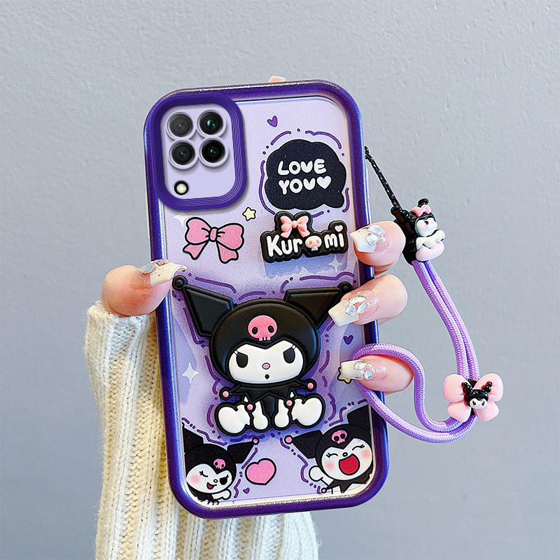 เคส samsung a12 สติกเกอร์ตุ๊กตาเคสโทรศัพท์สําหรับ samsung m12/f12 case