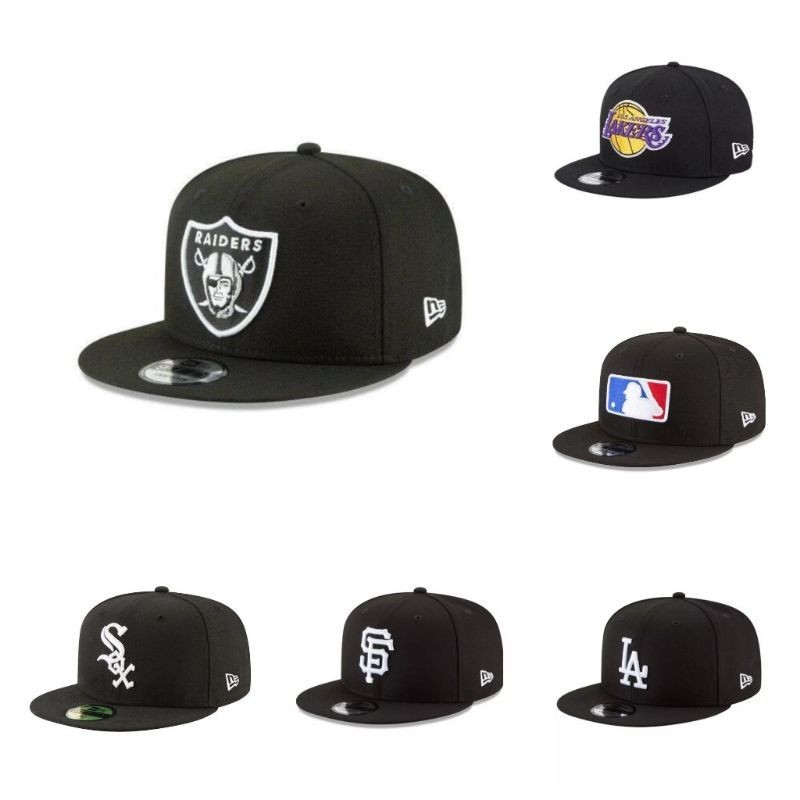 NY LA นําเข้าหมวก Snapback สําหรับผู้ชายและผู้หญิงวัสดุพรีเมี่ยม Distro หมวก Snapback หมวก