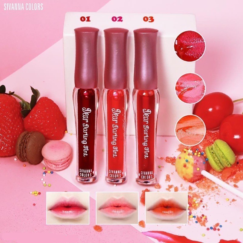 ลิปทินท์ Sivanna Dear darling tint ตินท์สุดฮอต ทาได้ทั้งแก้มและปาก hf001 – โปรปัง