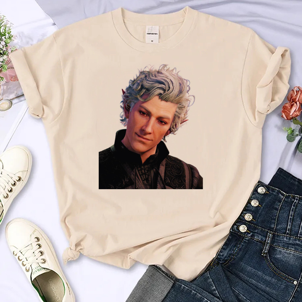 Astarion เสื้อยืดผู้หญิงตลกญี่ปุ่น Y2K หญิง y2k เสื้อผ้า