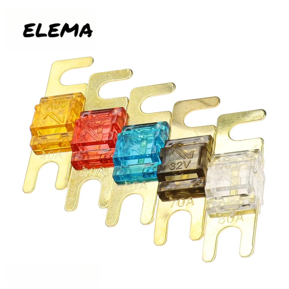 Ans ฟิวส์รถยนต์มินิเครื่องเสียงรถยนต์ฟิวส์ 20A 30A 40A 50A 60A 70A 80A 100A 125A 150A 200A 32V ฟิวส์อัตโนมัติ