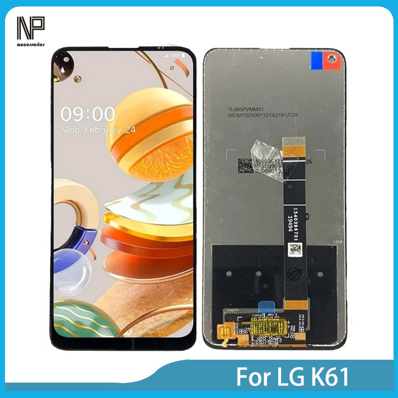 สําหรับ LG K61 จอแสดงผล LCD Touch Digitizer Assembly เปลี่ยน LCD LM-Q630EAW สําหรับ LG K61 หน้าจอ
