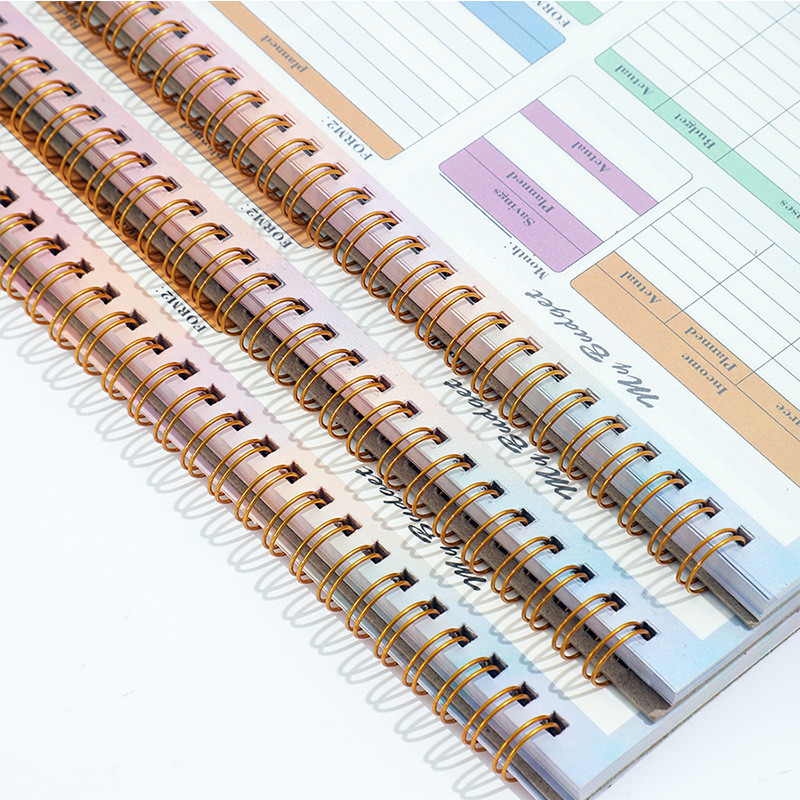 Ossayi B5 Budget Planners 50 แผ่นเดือนเงิน Budget Plan สําหรับแผนการเงินที่บ้านสมุดบันทึกเกลียว - รูปที่ 5