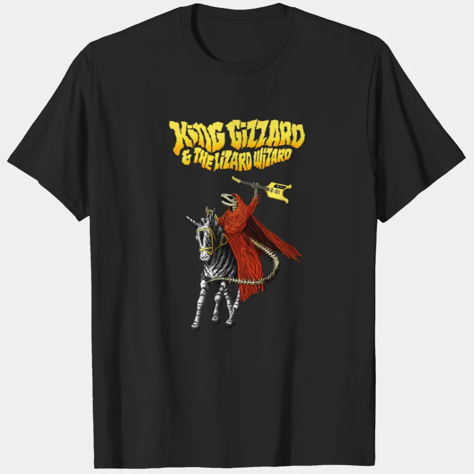 King Gizzard และ Lizard Wizard Usa Residency Tour เสื้อยืด Unisex Xs-3Xl