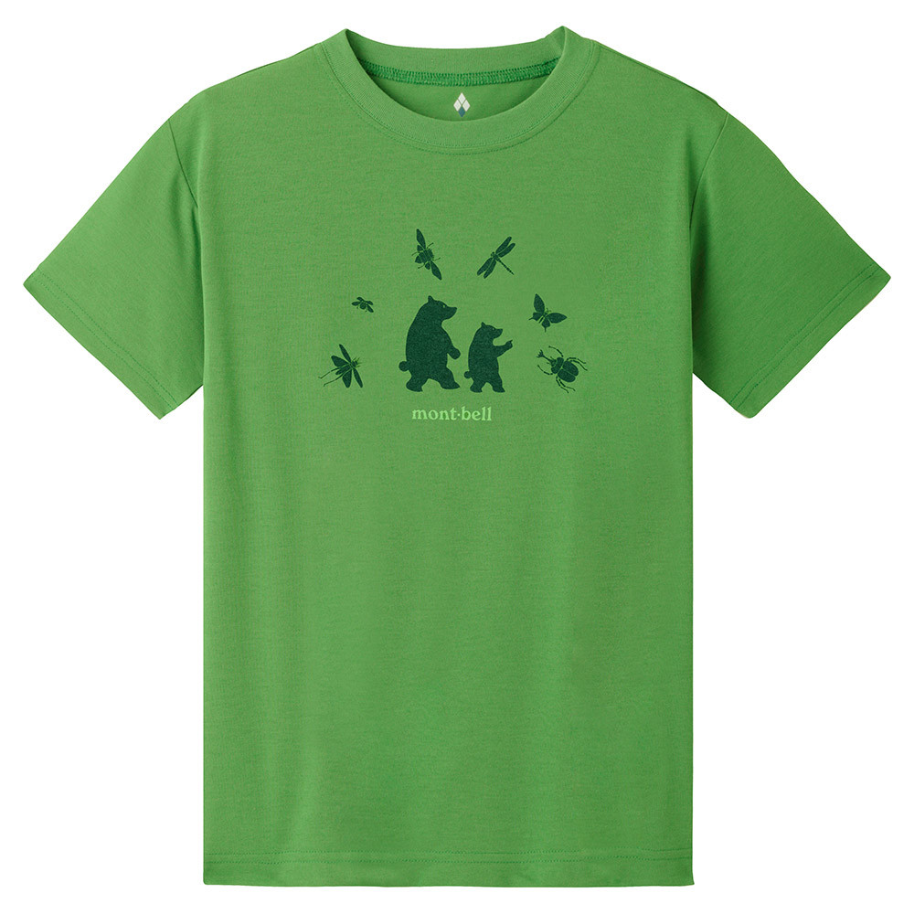 Montbell Mens and Womens Leisure Sports Loose Short Sleeve T-Shirt Outdoor Hiking 100% Premium Cotton2025