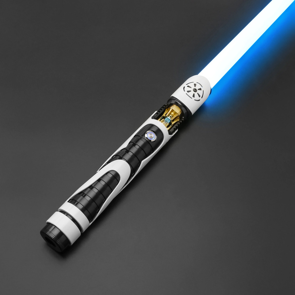 TXQSABER Lightsaber ทหาร RGB พิกเซล Lasersword คอสเพลย์ของเล่น Smooth Swing FOC 12 สีเปลี่ยน LED โลห