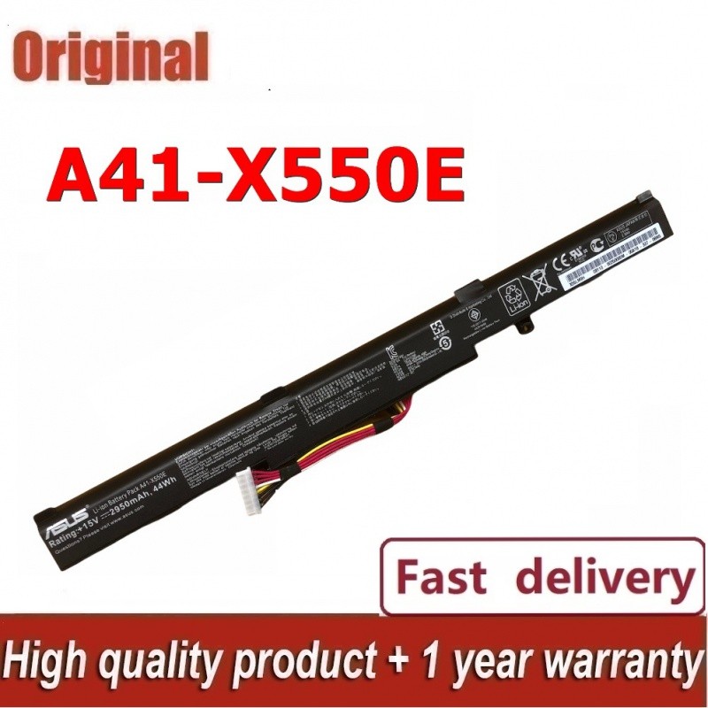 ✿ASUS แบตเตอรี่ ของแท้ X450JF K450J X550D X550Z A450JF K550E X450J A41-X550E