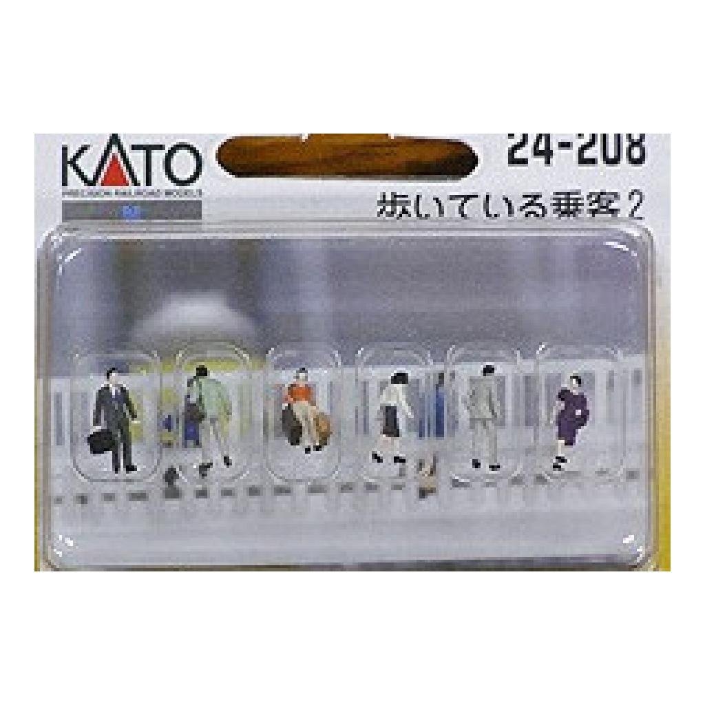 KATO N Scale Walking Passengers 2 24-208 Diorama Accessories