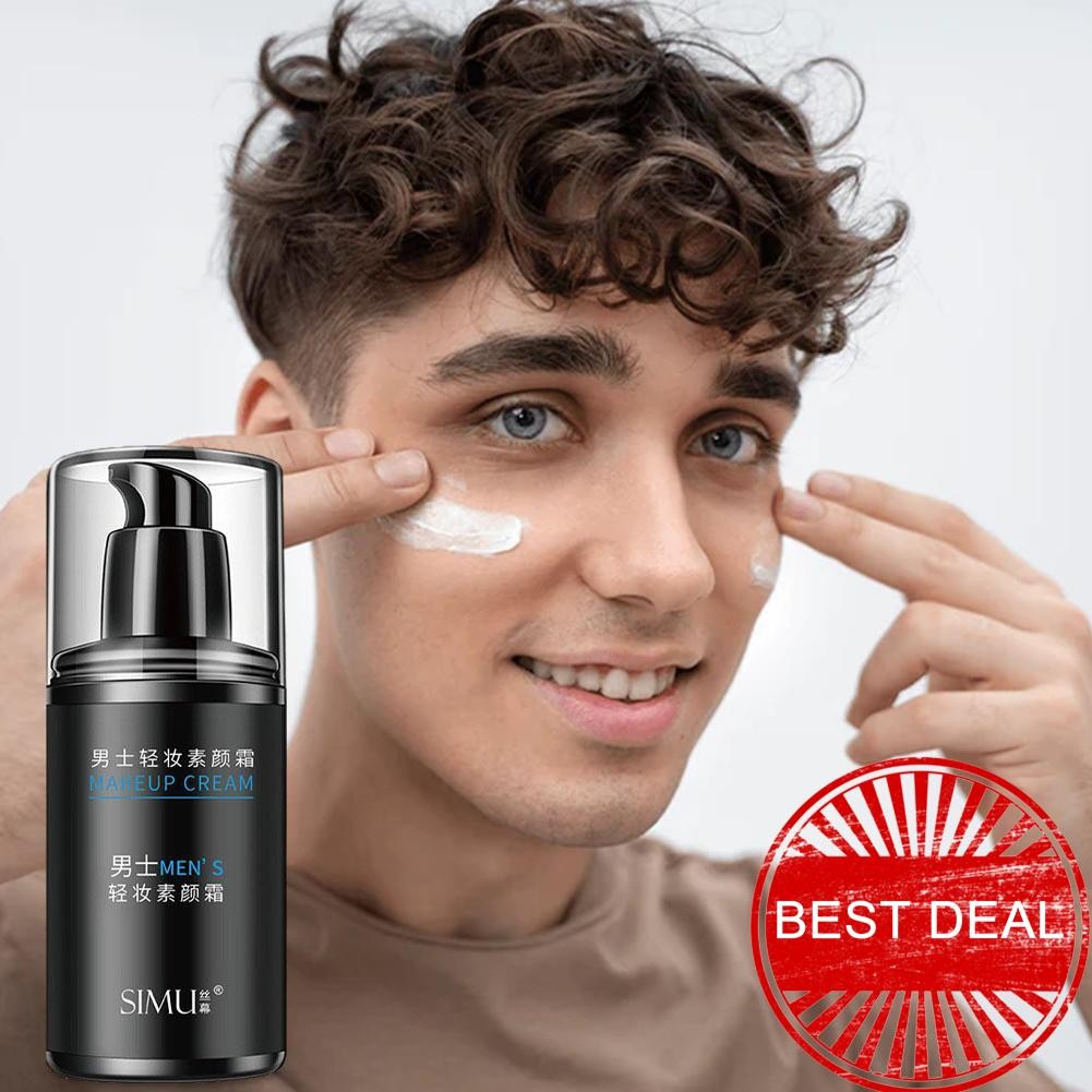 50g ผู้ชาย Lazy Tone-up ครีม Moisturizing Oil Control Brightening ครีมคอนซีลเลอร์ Bb ผิว O5f4