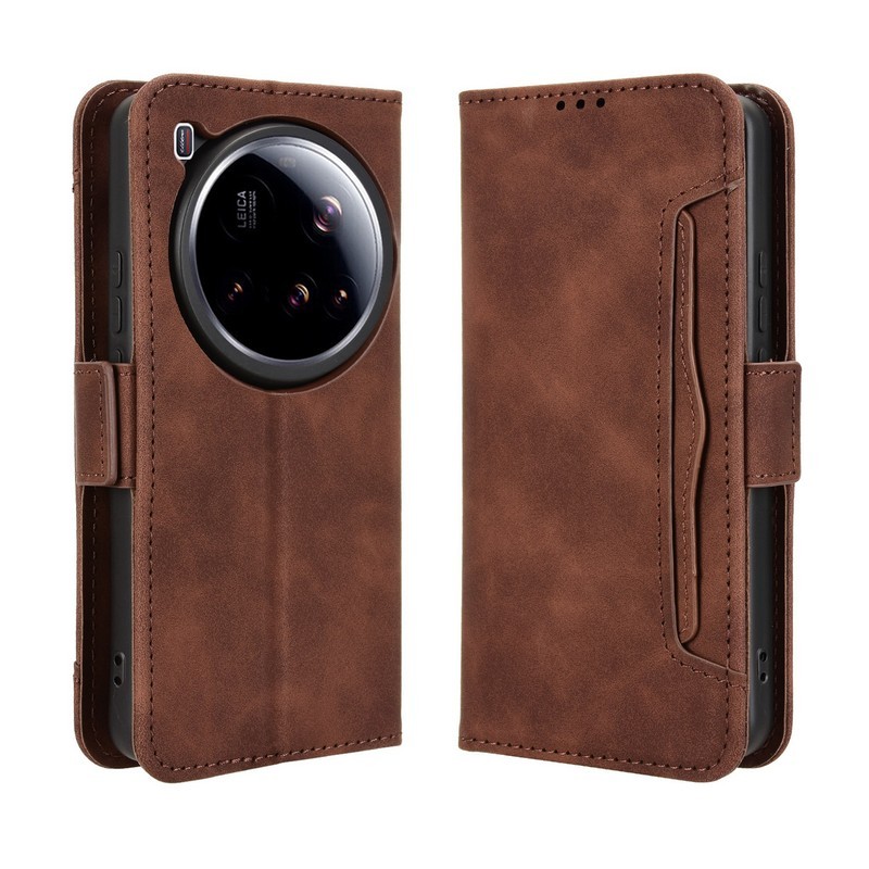 สําหรับ Xiaomi 15 Ultra Case กระเป๋าสตางค์หนังพรีเมี่ยม Flip Multi-card slot สําหรับ Xiaomi 15 Pro กรณี Xiaomi 14 13 Pro 14 Ultra เคสโทรศัพท์