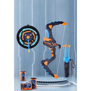 ของเล่นธนูและลูกศรสำหรับเด็กชุดลูกดอกยิงธนูขนาดใหญ่