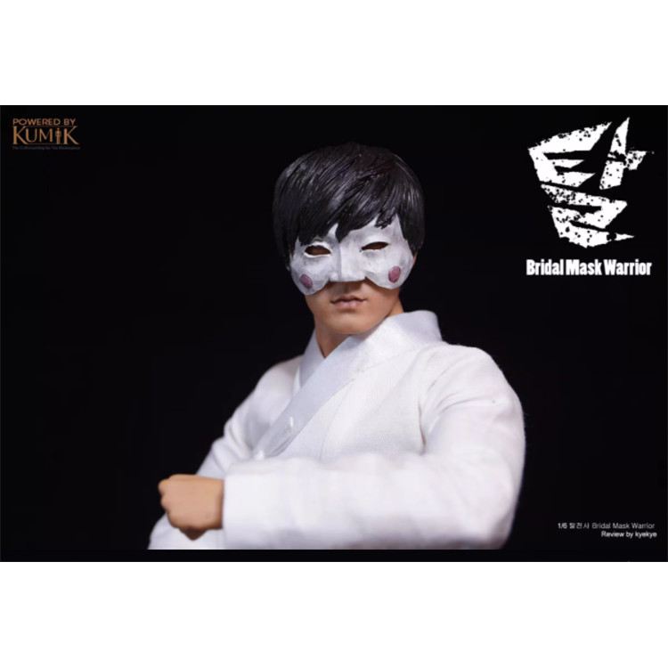 [Collection Boutique] Ready Stock KUMIK 1/6 Man Bride Mask Zhu Yuan KMF23-TAL006 Action Figure Model