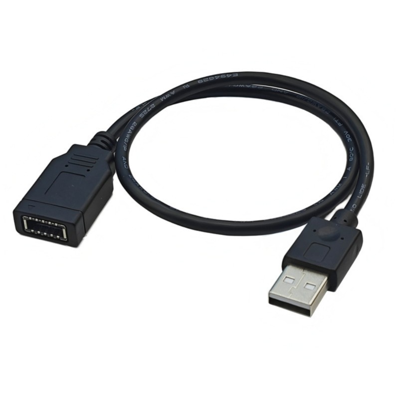 QUU Portable USB A 2 0 Male to Type E Type C Front End Panel Connector Cable for Data Transmission P