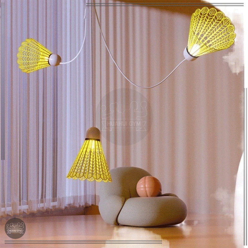 เทรนเนอร์แบดมินตันเดี่ยว อุปกรณ์ฝึกการเรียนรู้ด้วยตนเอง พร้อมเชือกยางยืด ชุดฝึกแบดมินตัน เด้งกลับ 3 ชุด เล่นคนเดียวได้ - รูปที่ 5