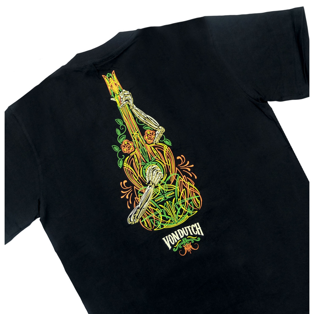 เสื้อยืด Von Dutch 1392 สีดํา