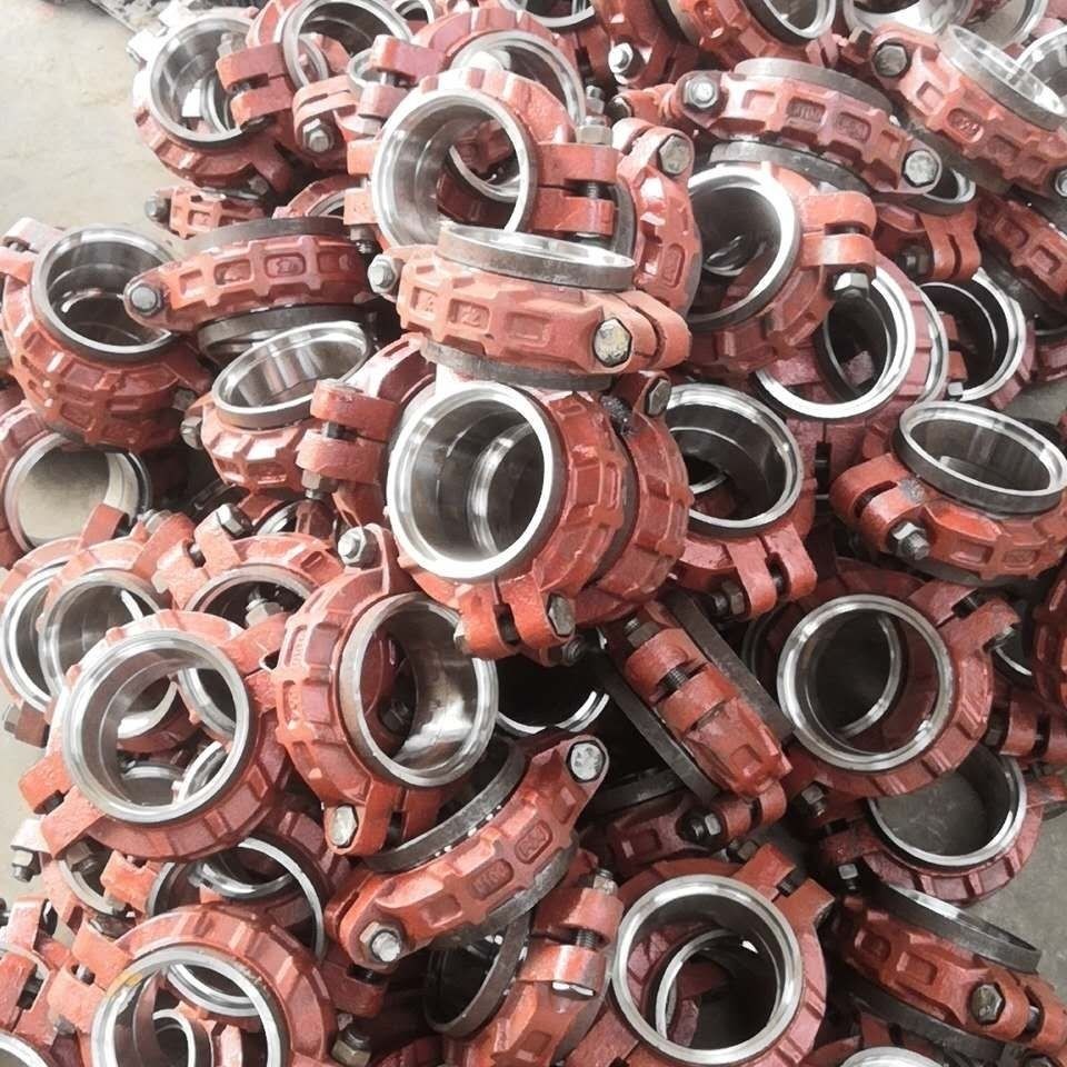 Coal Mine Accessories Mining Clamp Pipe Clamp High Pressure Welding Clamp Quick Connect Clamp Fire P