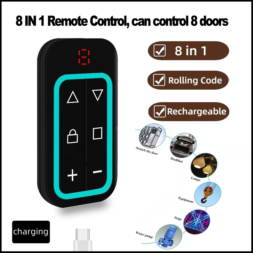✨Multi-Frequency300-915MHz Universal Garage Remote Cloner | Duplica 433MHz/868MHz สําหรับที่เปิดประตูหลายยี่ห้อ