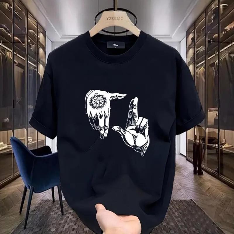 【XRP】Men 'S Tops Men 'S Shirts Tropical Men 'S Tops Trendy Printed T-Shirts