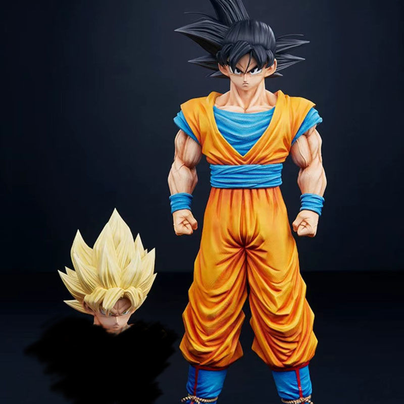30 ซม.DRAGON BALL Son Goku คอสเพลย์ Saiyan อะนิเมะรูป COD สต็อกรูปตุ๊กตาของเล่นสําหรับของขวัญเด็กคอลเลกชันเครื่องประดับรถบ้านเค้กตกแต่ง GachaMLML