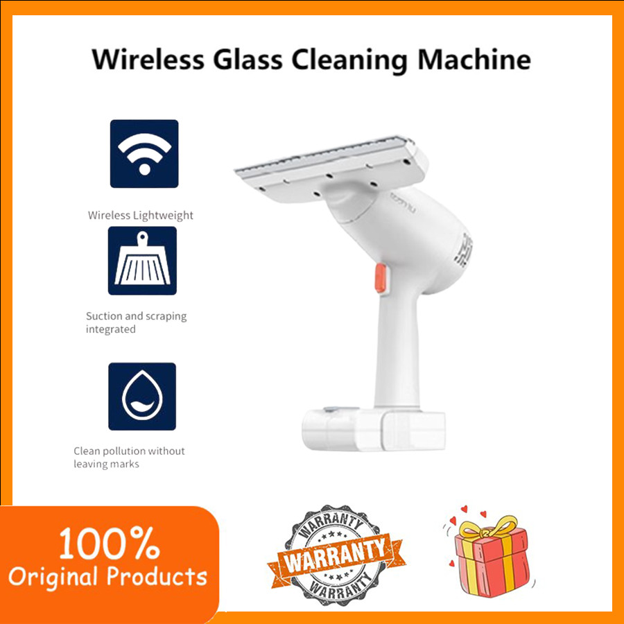 Xiaomi Youpin Yili เครื่องทําความสะอาดหน้าต่างไร้สายไฟฟ้าแบบพกพา