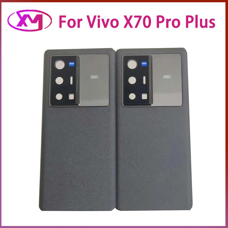สําหรับ Vivo X70 Pro + X70Pro Plus ฝาครอบโทรศัพท์ X70 Pro + ฝาหลังแบตเตอรี่ที่อยู่อาศัยประตูด้านหลัง