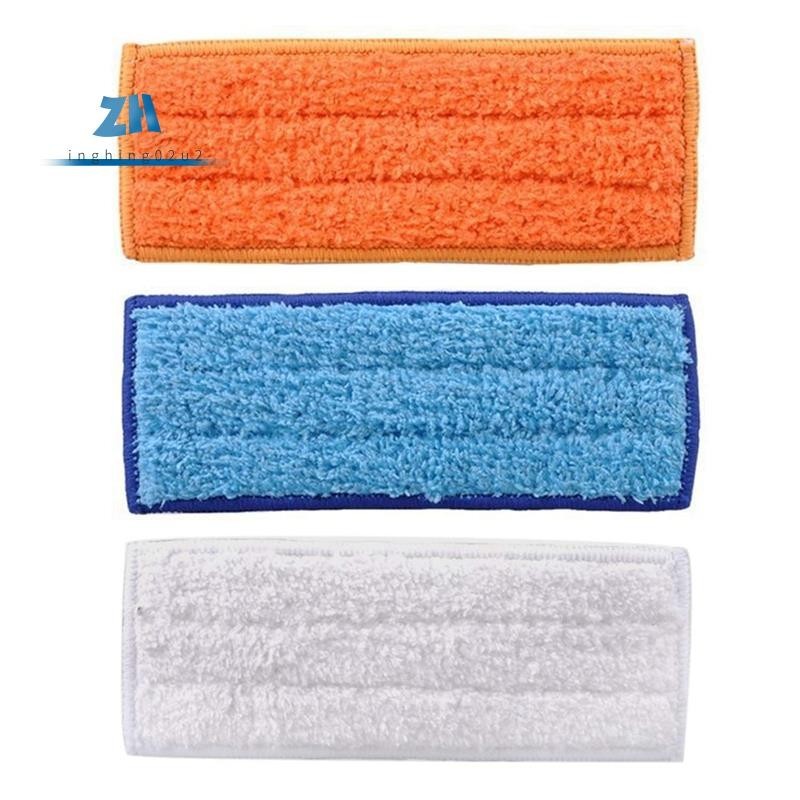 ผ้าม็อบถูพื้น ทําความสะอาดได้ แบบเปลี่ยน สําหรับหุ่นยนต์ทําความสะอาด iRobot Braava Jet 240 241 3 ชิ้