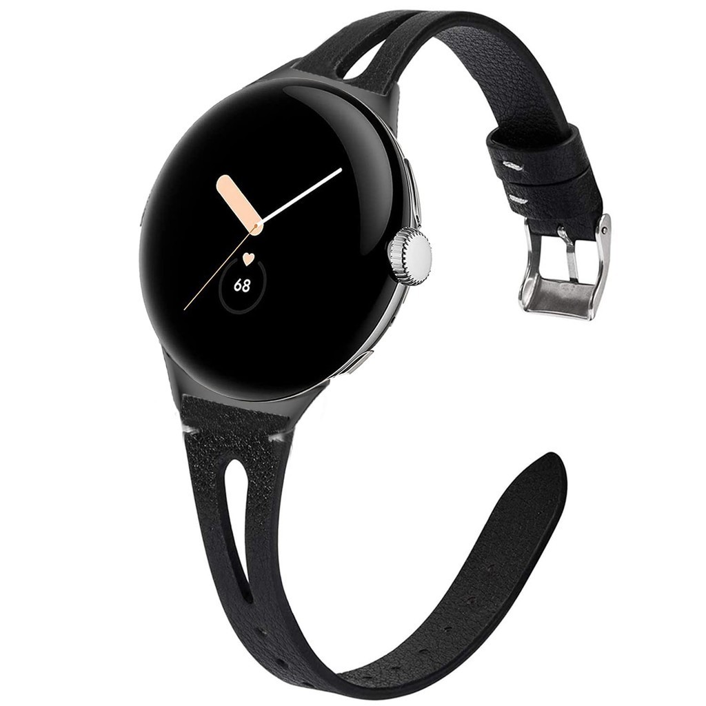 Lamshaw สายนาฬิกาข้อมือหนัง สไตล์วินเทจ แบบเปลี่ยน สําหรับ Google Pixel Watch 2 Band Google Pixel Watch 2
