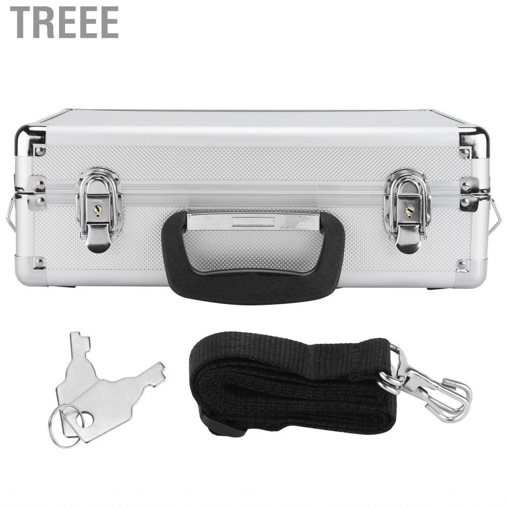 Treee เคสอลูมิเนียมสำหรับกระเป๋าส่งสัญญาณสากล Flysky JR/FUTABA/FLYSKY