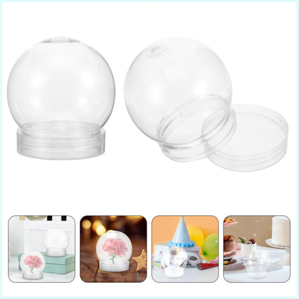 ขวดโหลพลาสติกใส อเนกประสงค์ ใช้ซ้ําได้ ขนาด 140 มล. สําหรับใส่ขนมหวาน ลูกอม