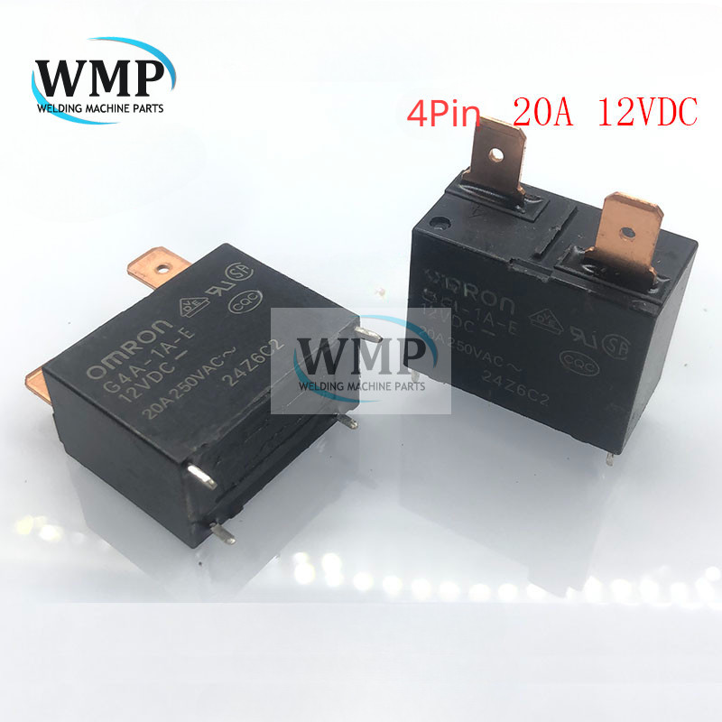 รีเลย์เดิม G4A-1A-E 12VDC 4Pin 20A สําหรับเครื่องปรับอากาศ Aircon/เครื่องทําน้ําอุ่นใหม่