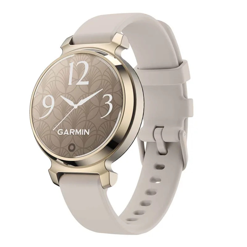 สายนาฬิกาข้อมือซิลิโคน เนื้อแมตต์ กันเหงื่อ สีแคนดี้ เรียบง่าย สําหรับ Garmin Lily 2 Lily2