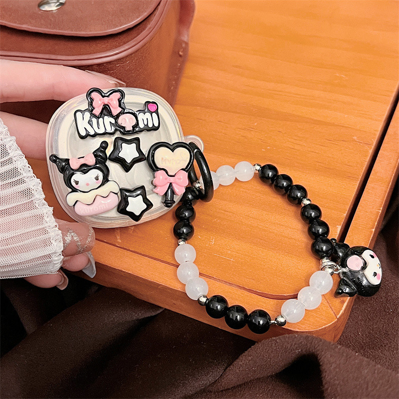 เคสหูฟังBaseus Bowie WM01 WM02 เคส Case เคสหูฟัง แฮนด์เมด พร้อมสายโซ่คล้อง สําหรับ