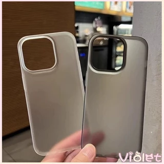 🔥Violet🔥ส่งจากไทย🔥สินค้า 1 บาท ใช้กับ เคสไอโฟน11 13 14plus 15 pro max XR 12 13pro เคสเกาหลี 14 15 16 พสัส 14plus เคสขุ่น