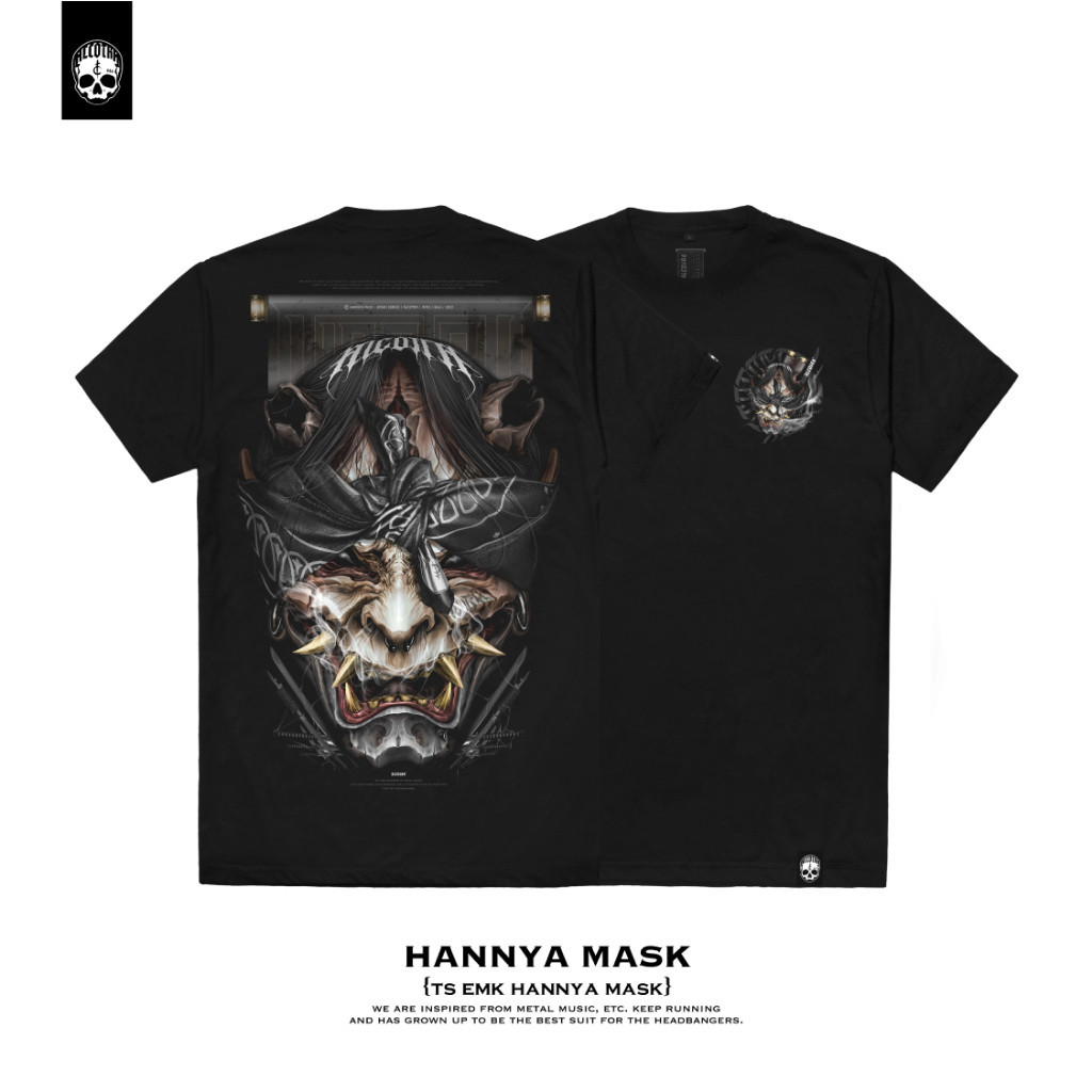 Emk HANNYA MASK // เสื้อยืด EMAKI HANNYA MASK // เสื้อยืด EMAKI HANNYA MASK ALCOTRA