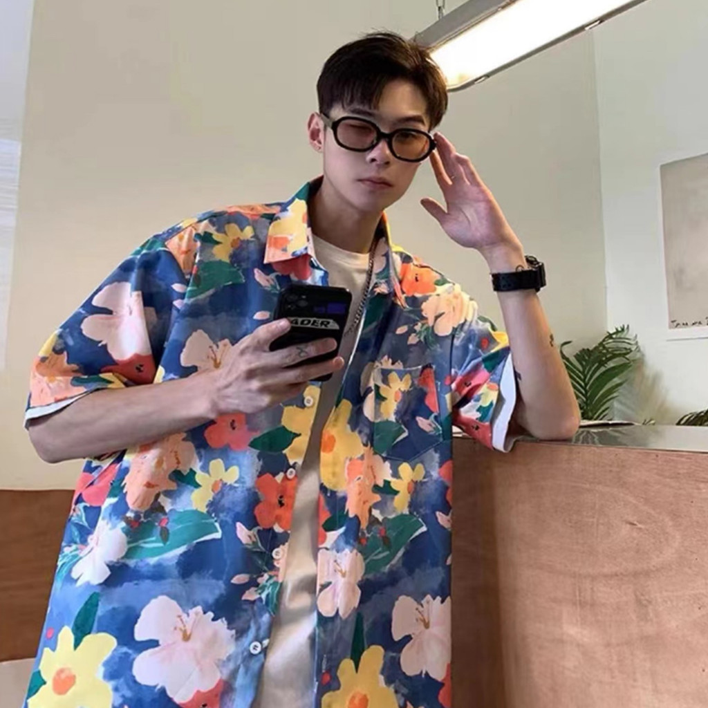 ชุดเสื้อผ้าฮาวาย ที่มาพร้อมกับดีไซน์ที่เป็นเอกลักษณ์ สำหรับคนรักการเดินทาง ราคา ถูกที่สุด ดีลบีเคเค แกลเลอรีภาพที่ 4