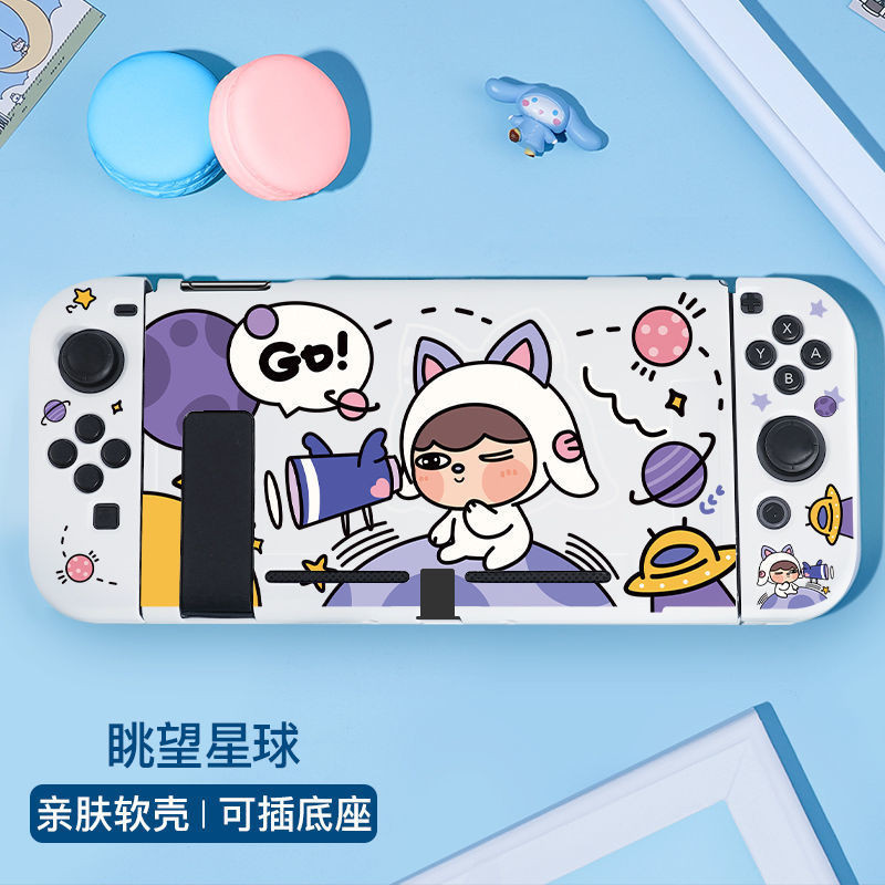 เคสซิลิโคน TPU แบบนิ่ม ลาย Star Kabi Theme Switch สําหรับป้องกันเกมคอนโซล