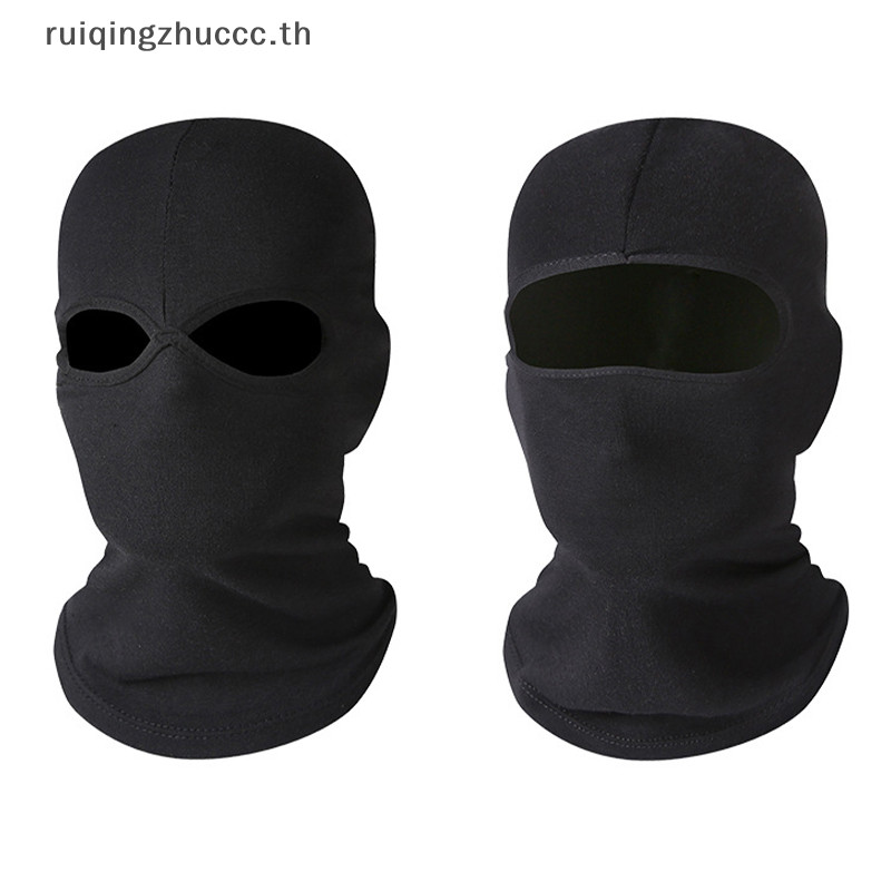 [ruiqingzhucc ] หมวก Balaclava Army ยุทธวิธี CS หมวกขี ่ จักรยานป ้ องกันแสงแดดผ ้ าพันคอหน ้ ากากใบหน ้ าที ่ อบอุ ่ น [TH ]