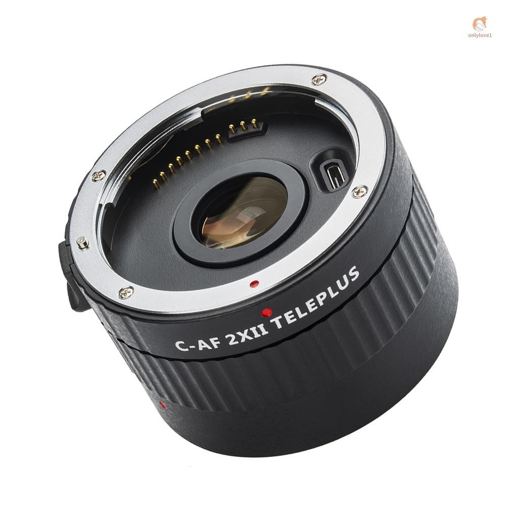 ตัวขยายเลนส์กล้อง โฟกัสอัตโนมัติ 2XII สําหรับเลนส์ Canon EOS EF Canon EF 5D II 7D 1200D 760D 750D DSLR